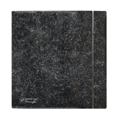 Накладной вентилятор Soler Palau SILENT-100 CZ MARBLE BLACK DESIGN 4C
