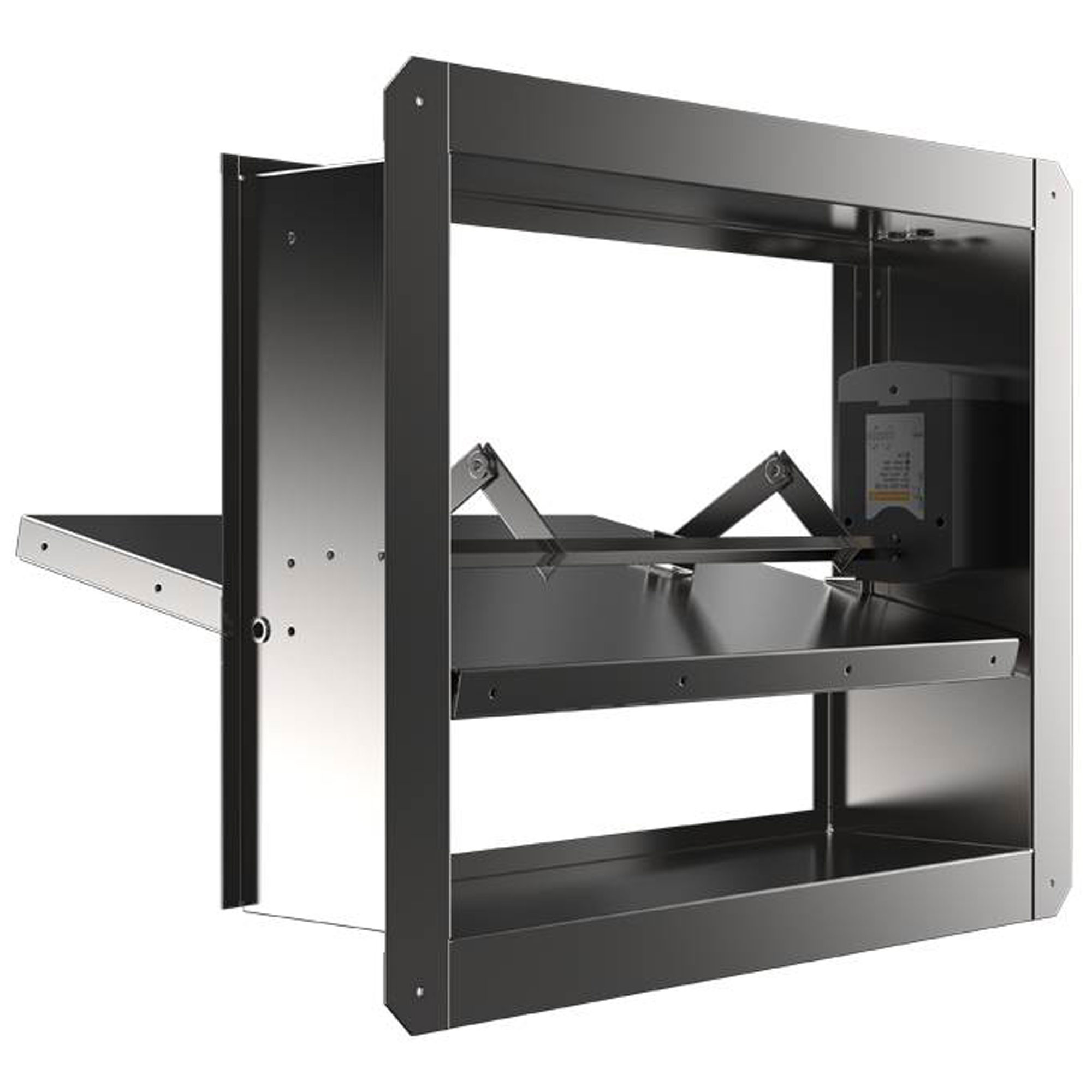 Клапан противопожарный SHUFT SHSD-120-O-1650_800-EM24-F1-IN-0-0, 1650×800 мм, EI 120