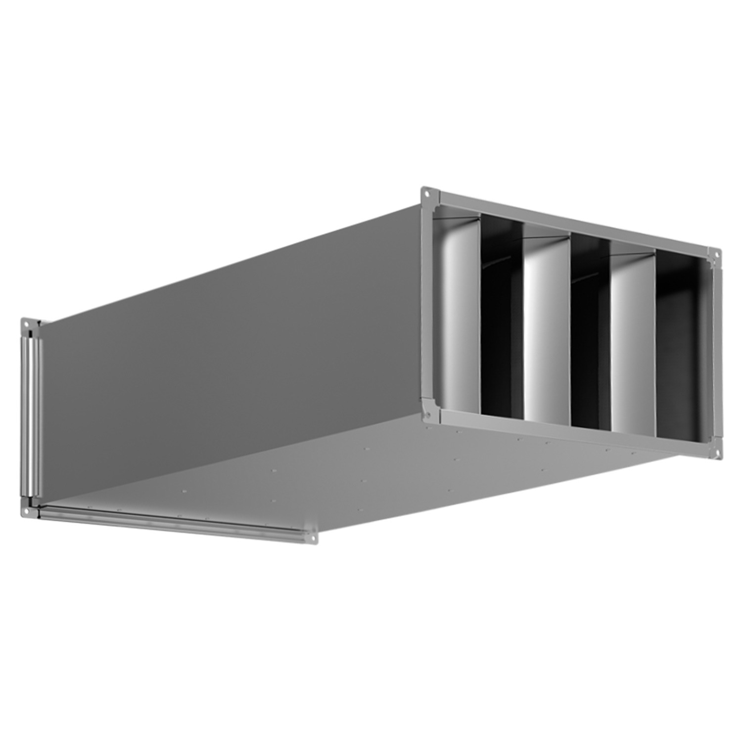Шумоглушитель SHUFT SRSr 2000x600/1000 (5x200)