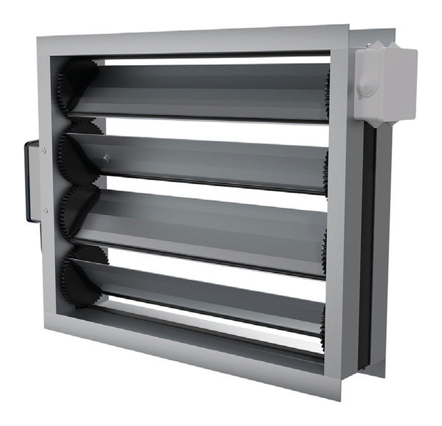 Воздушный клапан с электроподогревом ВКп 400×700