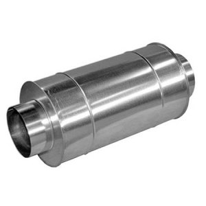 Шумоглушитель круглый Ø450 мм, длина 600 мм, оцинкованный Ванвент