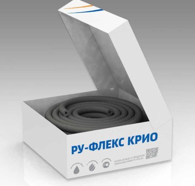 Трубка теплоизоляционная РУ-ФЛЕКС СТ КРИО 9×15 мм, 27 м