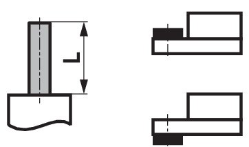 GM24A-SR-TP — Длина шпинделя